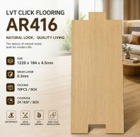 ��GORGEOUS�� Vinyl Click Flooring 4.5 MM - AR 416