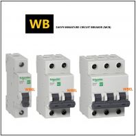 SCHNEIDER EASY9 MINIATURE CIRCUIT BREAKER (MCB) 4.5KA 1 POLE / 2 POLE / 3 POLE [6A / 10A / 16A / 20A / 32A / 40A / 63A]