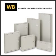 Schneider Vigo Metal Clad DB Enclosures (With Earth + Neutral Terminal Block)