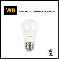 Philips Mycare LED Mini Bulb E27 (Cool Daylight - 6500K / Warm White - 3000K)