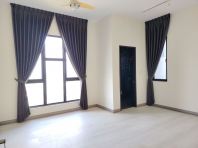 Full Height Single Layer Singapore Pleat Curtain for Master Bedroom Dual Window at The Havre Bukit Jalil