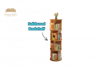 Solid Wood Bookshelf BS503