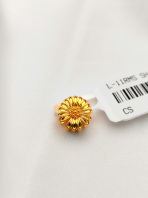 Hard Gold 916 Flower Pendant