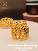 Cincin Dubai Bunga Padi
