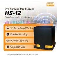 HS12 Outdoor 12�� Passive Subwoofer with LED Malaysia  Garden & Landscape Audio Bass
