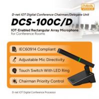 PAVAVOICE DCS-100C / DCS-100D Tabletop Conference Microphone System Malaysia | Chairman & Delegate Units