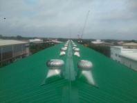 Industrial Facility Metal Roof Coating Services 
