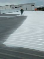 Commercial Building Metal Roof Coating Services