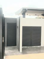 Aluminium Louvre Swing Door System