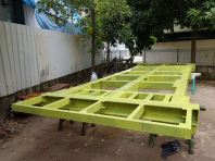 Painted Metal Skid Base