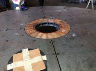 Heavy Duty Circular Metal Base