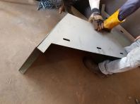 Laser Cut and Bend Panel for Welding
