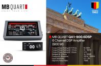 QA1-900.6DSP 6-Channel DSP Amplifier (900W)