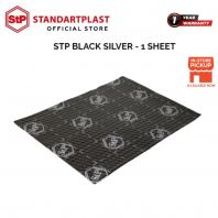 STP Black Silver Car Soundproof Sheet
