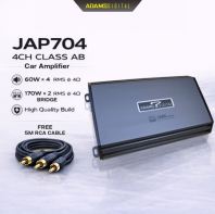 Adams Digital 4 Channel Amplifier Class AB Double PCB Board Car Audio System Jade Series JAP 704