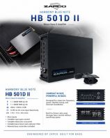 Zapco HB 501D II Mono Class D Amplifier
