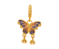 GR Dark Blue Butterfly Pendant 916/22k