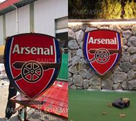 Stainless Steel Box Up Signboard for Outdoor Use