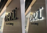 3D EG LED Box Up Signage for Furniture Stores