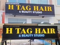 3D LED Box Up Signboard for Hair and Beauty Studio