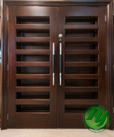 Horizontal Grille   Dark Brown (Premium Handle)