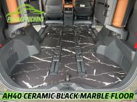 AH40 Ceramic Black Marble Floor