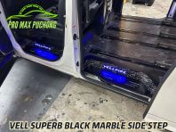 AGH30 Superb Black Marble LED Side Step