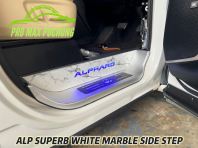 AGH30 Superb White Marble LED Side Step