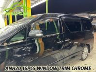 Toyota Alphard / Vellfire ANH20 Window Trim Chrome
