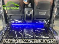 Toyota Alphard / Vellfire ANH20 & AGH30 Black Marble Under-Seat LED Step Foot Rest