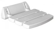 ABAGNO AR-C133-WT - SHOWER SEAT - NYLON WHITE