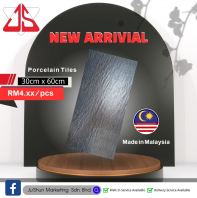 Dark Slate Look Porcelain Tile 30x60cm   New Arrival