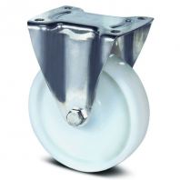 8478 UOD SERIES - TENTE STAINLESS STEEL CASTOR WHITE POLYAMIDE WHEEL