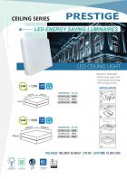 PRESTIGE LED CEILING LIGHT 24W/36W SQUARE (LED ENERGY SAVING LUMINAIRES)
