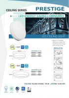 PRESTIGE LED CEILING LIGHT 24W/36W ROUND (LED ENERGY SAVING LUMINAIRES)