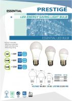 PRESTIGE ESSENTIAL LED ENERGY SAVING LIGHT BULB 5W/10W/15W