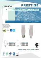 PRESTIGE ESSENTIAL LED ENERGY SAVING LIGHT STICK BULB/10W