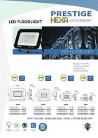 PRESTIGE HEXA LED FLOOD LIGHT IP65