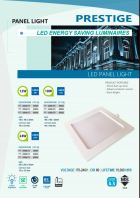 PRESTIGE LED PANEL LIGHT ENERGY SAVING LUMINAIRES 12W/18W/24W SQ