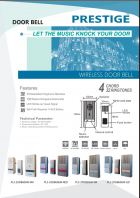 PRESTIGE WIRELESS DOOR BELL 4CHORD 32 RINGTONES