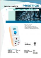 PRESTIGE RCD SAFETY ADAPTOR (PLS-902-ELC)