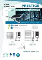 PRESTIGE IP65 SOLAR STREET LIGHT  200W/300W