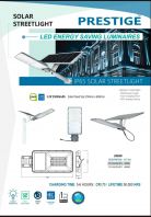 PRESTIGE IP65 SOLAR STREET LIGHT 200W