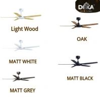 DEKA DX PRO 56 CEILING FAN 5 COLOUR