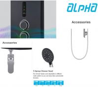 ALPHA IM 9I WATER HEATER 3 COLOUR