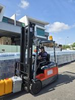 Recond Toyota 3-wheeler Battery Forklift