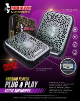 Android Player Plug & Play Active Subwoofer