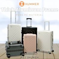 Xummer 20/24 Inch Thick Aluminum Frame Pure PC Luggage Xummer 20/24 Inch Thick Aluminum Frame Pure PC Luggage