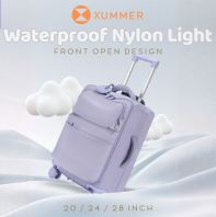 Xummer 20/24/28 Inch Waterproof Nylon Light Front Open Design Luggage Xummer 20/24/28 Inch Waterproof Nylon Light Front Open Design Luggage