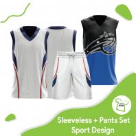 Custom Sleeveless Jersey & Pants Set